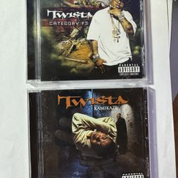 2 TWISTA CD KAMIKAZE & CATEGORY F5 - VG