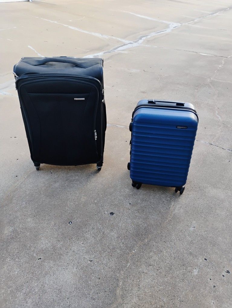 Large Samsonite Suitcase and a Carry On suitcase