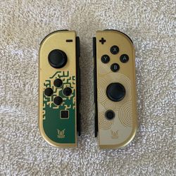 Zelda Special Edition Gold JOYCONS CONTROLLERS for Nintendo Switch