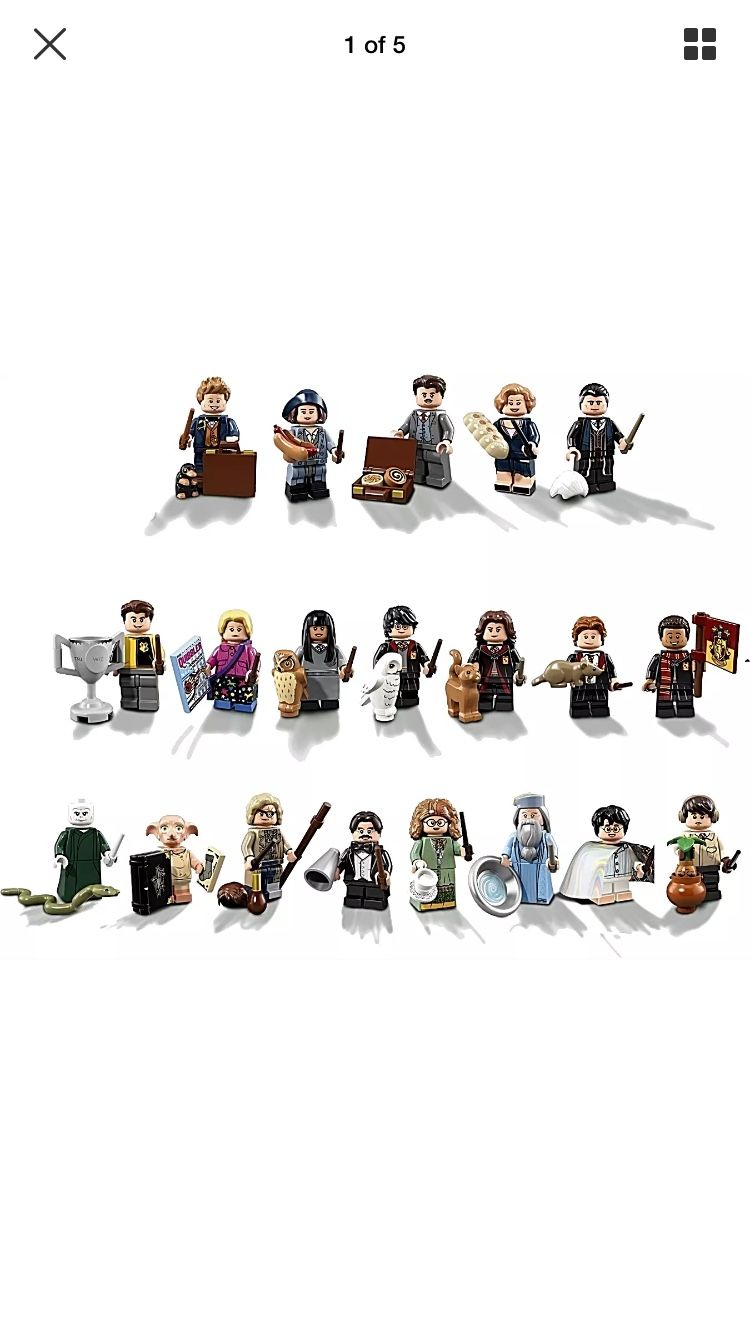 Legos lego Harry Potter fantastic beasts minifigure complete set of 22