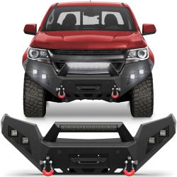 Pofenze Bumper Front Bumper For Chevrolet Colorado 2015-2022 (Exclude ZR2)