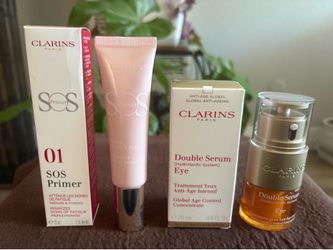 Clarins Primer & Double Serum