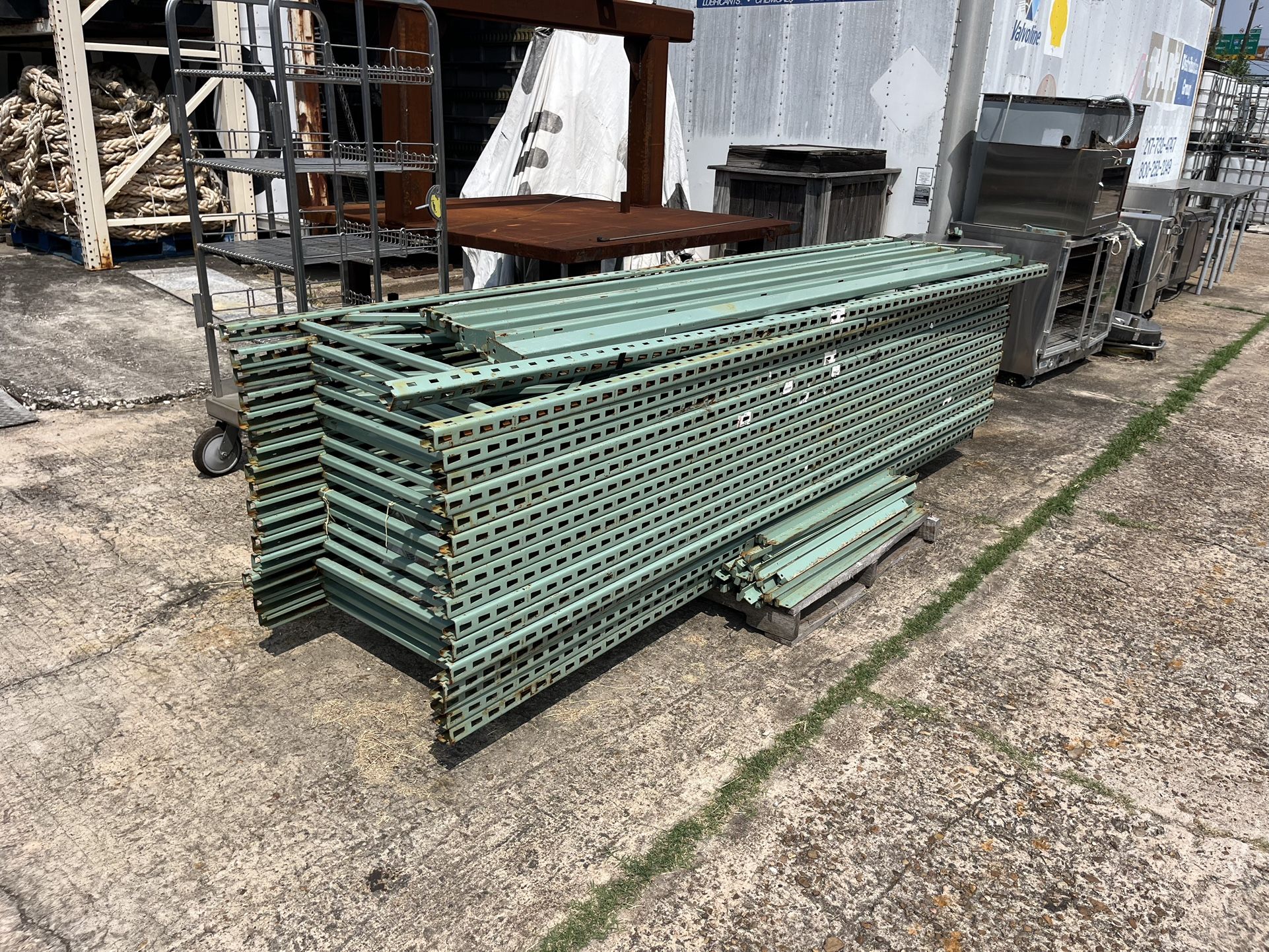 Up to 18-Sections Heavy Duty Rack Shelving Set each bay for Warehouse or Shop - $2,400 for all