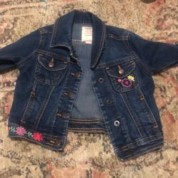 Toddler Girl Denim Jacket 