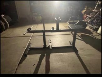 Titan Fitness Plate-Loaded Seated Calf Raise Machine + 200LB Weights