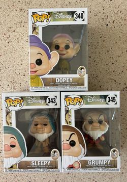 Funko PoP Disney Dwarfs $5 EACH