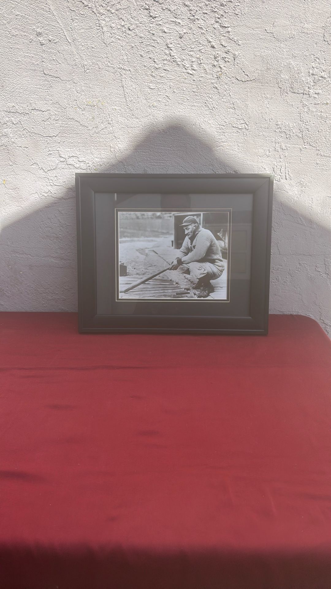 Maher Baseball Legend HONUS WAGNER Black & White Picture Frame