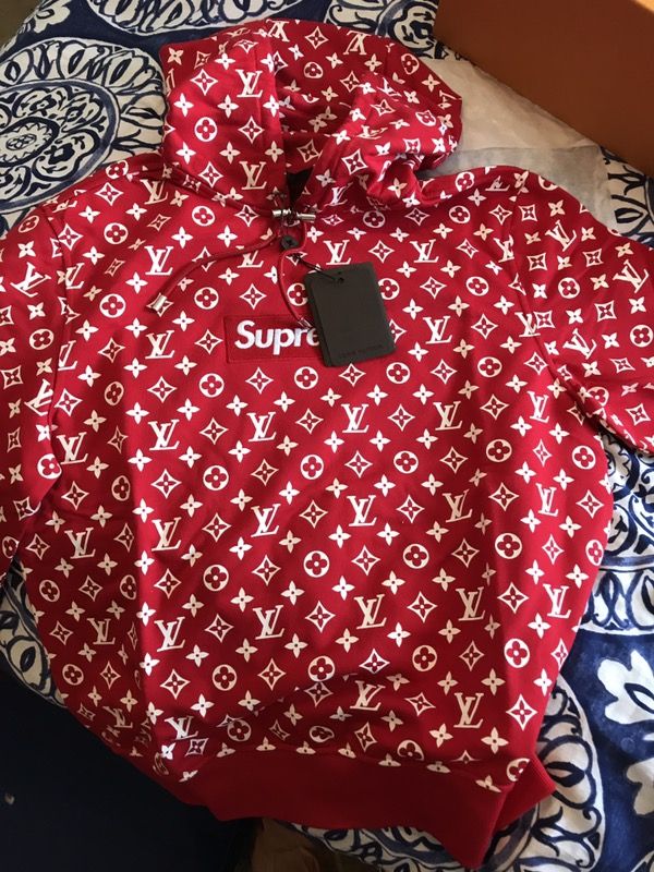 Supreme Louis Vuitton bogo hoodie Sz small for Sale in Miami, FL