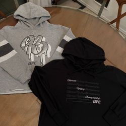 Two UFC Women’s Hoodie’s