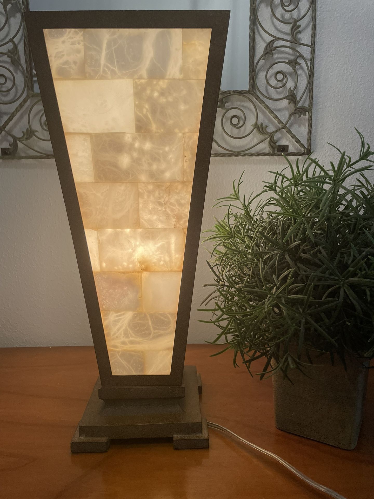 Vintage Marble Lamp