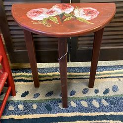 Small Half Moon Side Table