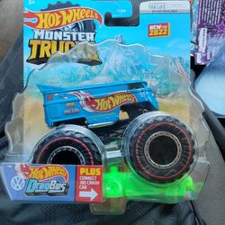 2022 Hot Wheels Monster Trucks - "VW Drag Bus" - Treasure Hunt! 