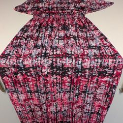Black White And Pink Dress