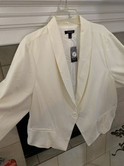 Torrid Cream Blazer Brand New With Tags Size 4