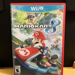 Mario Kart 8 for Nintendo Wii U video game console system Super Bros Cart racing Complete