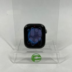 Unlocked Apple Watch Series 11 46MM Space Gray Aluminum Black Sport Band