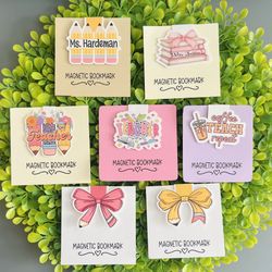 Teacher Magnetic Bookmarks