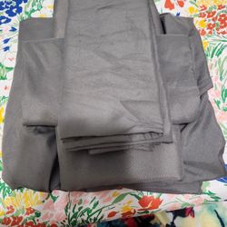 Grey Full Sheets Set