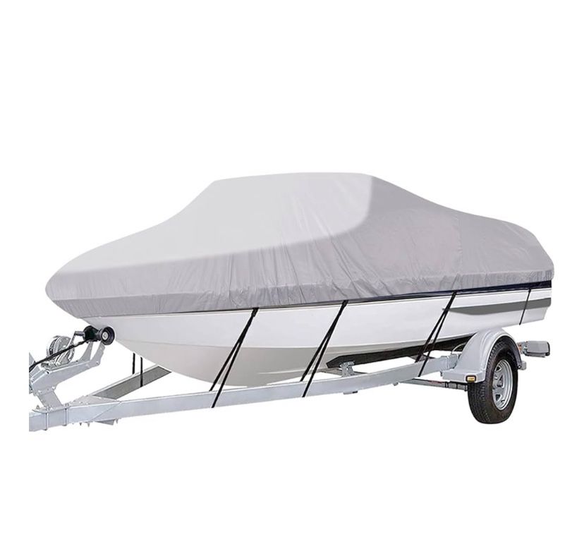 Boat Cover 20-22ft Silver/Grey - New Open Box