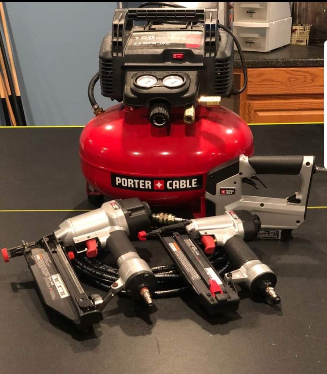 Porter Cable Compressor with Tool Kit