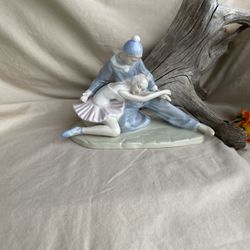 VTG Ballerina And Partner Figurine