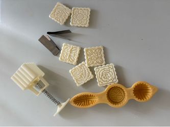 Cookie Stamps/Maamoul mold /Dough Scraper Press