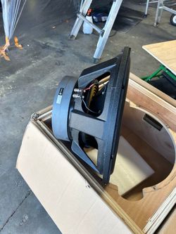 21” subwoofer