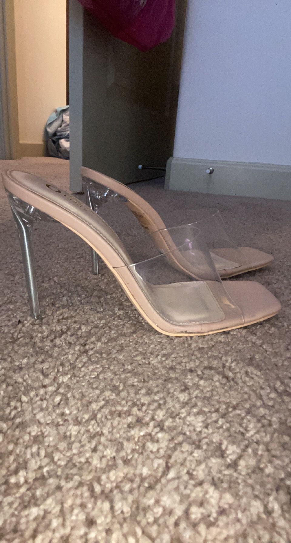 Clear Heels
