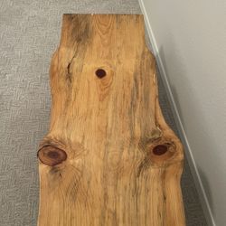 Live Edge Wood Coffee Table