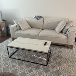 Macys Rosecrans 92” Couch Cream