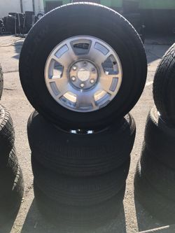 Set of 17 inch chevy stocks