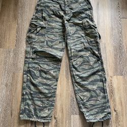 Vintage Tiger Stripe Camo Cargo Pants 