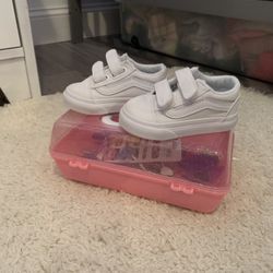 Baby All-White Vans