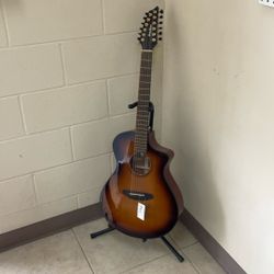 BREEDLOVE ORGANIC SOLO PRO CONCERT CE ACOUSTIC- ELECTRIC SLCN44XCERCAM WC (12-STRING).