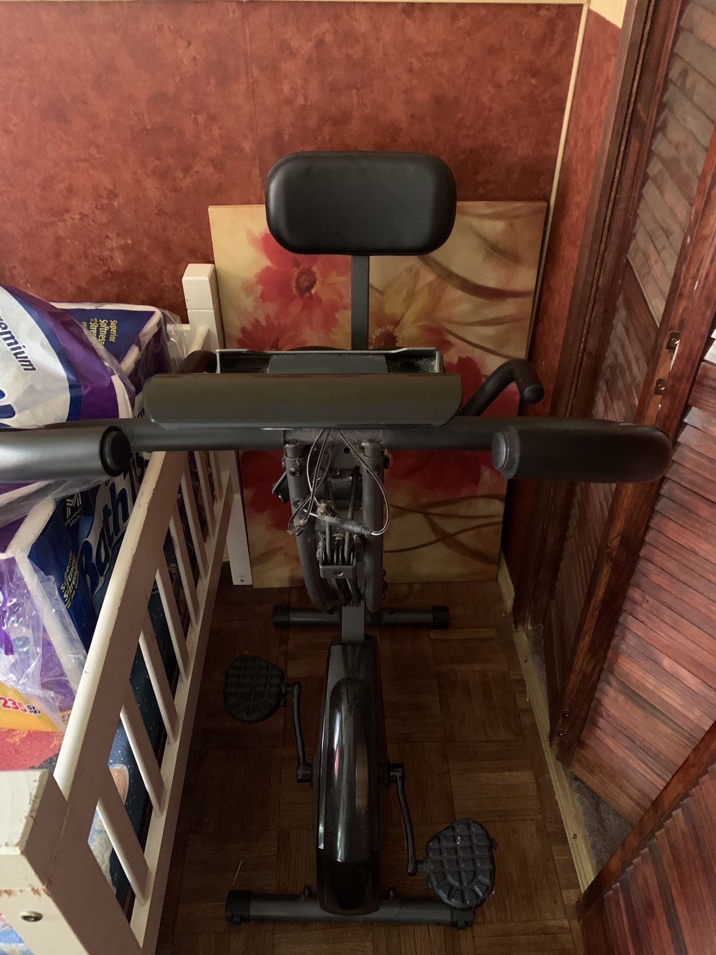 Foldable Slim Cycle Exercise Bike