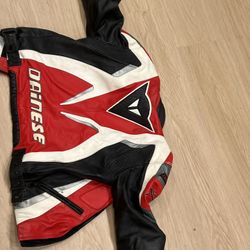 Dainese leather motorcycle jacket