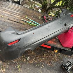 2015 Infiniti Q50 Rear Bumper 