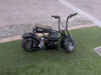 Coleman ct100u with predator 212 engine non hemi and pwk 24 carb with a youth large vcor Fox helmet