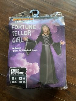 Girl Fortune teller costume dress