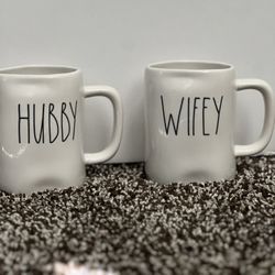 His and Her Rae Dunn Mugs