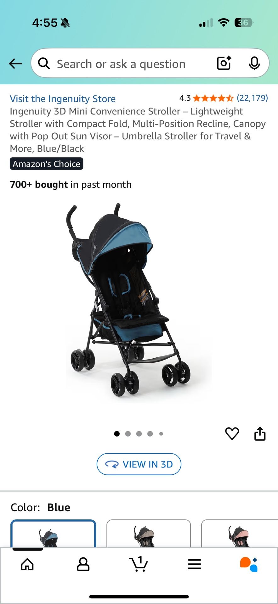 Ingenuity Umbrella Stroller