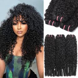 16A Burmese Curly Human Hair 20 22 24 Inches