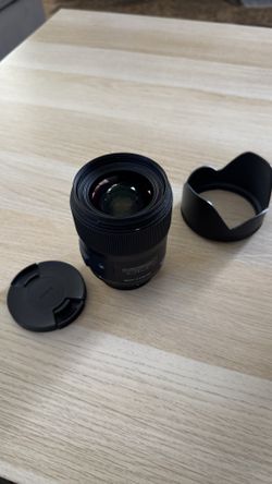 Sigma 35mm f1.4 art lens Nikon f mount