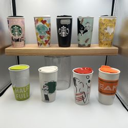 Starbucks Ceramic Tumbler Coffee Mug New 