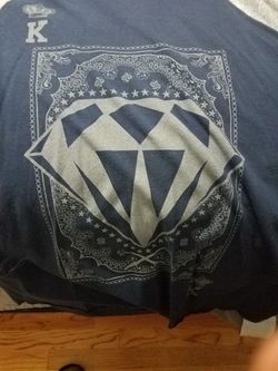 King of diamond poker t shirt xl