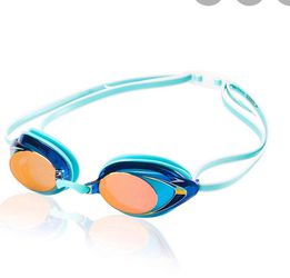 New flgoo mirrored swim goggles