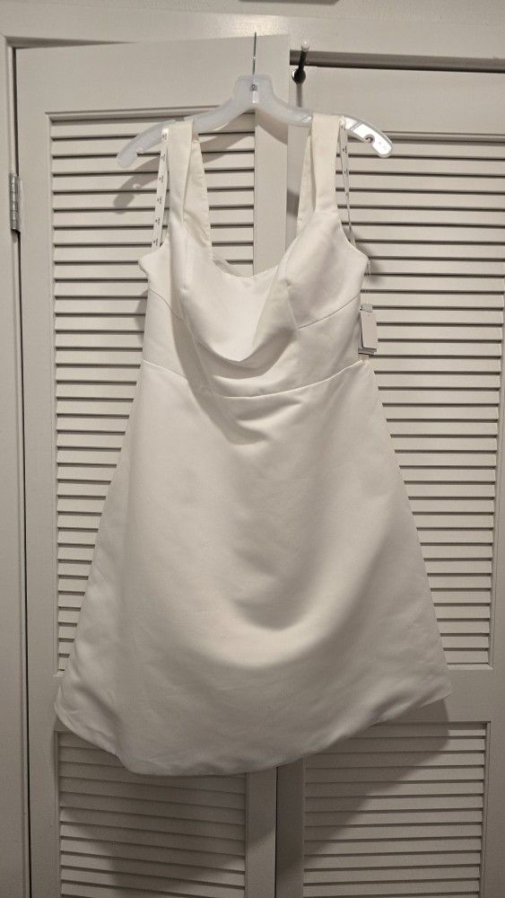 David's Bridal DB Studio Dress 16W