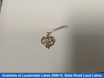 Pendant - Yellow Gold 14k (.585) 1.5 grams