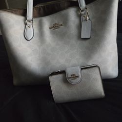 Coach Purse With Wallet