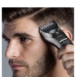 Panasonic ER-GC63-H Electric precision trimmer for beard hair and body 39 settings with or without cable simple cleaning stainless steel black